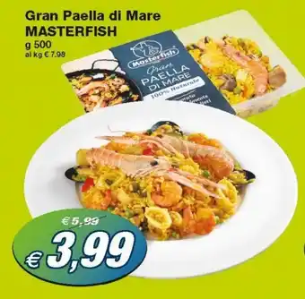 Prix Quality Masterfish Grab Paella di Mare 500g offerta