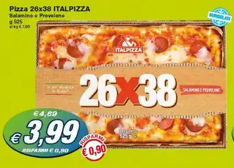 Prix Quality Italpizza Pizza 26x38 525g offerta