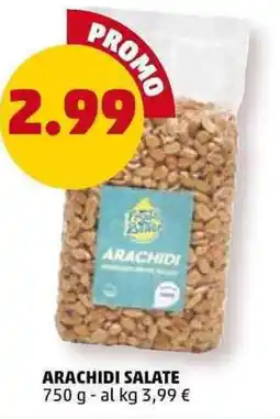 PENNY Arachidi salate offerta