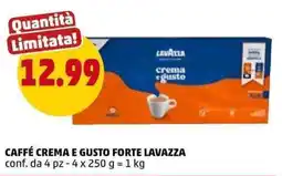 PENNY Caffé crema e gusto forte LAVAZZA offerta