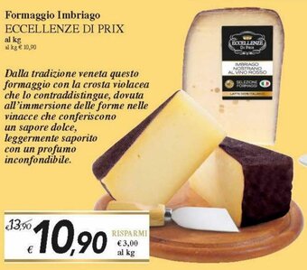 Prix Quality Eccellenze Di Prix Formaggio Imbriago offerta