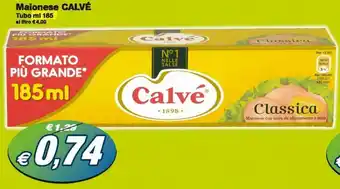 Prix Quality Calvé Maionese 185ml offerta