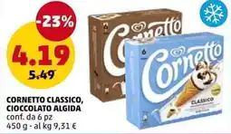PENNY Cornetto classico, cioccolato ALGIDA offerta