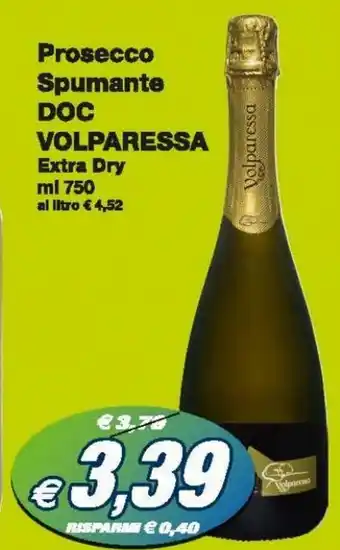 Volparessa Prosecco Spumante DOC 750ml