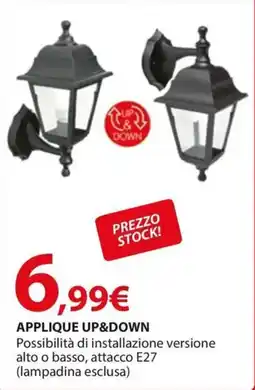 Kreo Brico e Casa Applique up&down offerta