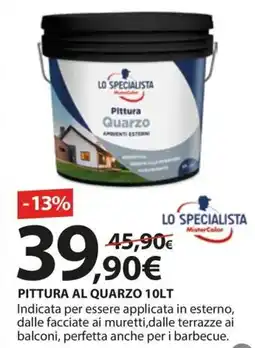Kreo Brico e Casa Pittura al quarzo LO SPECIALISTA offerta