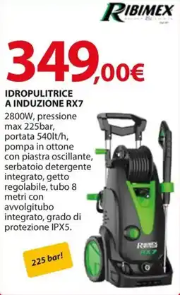 Kreo Brico e Casa Idropulitrice a induzione RX7 RIBIMEX offerta