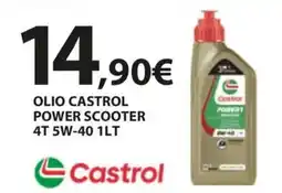Kreo Brico e Casa OLIO CASTROL POWER SCOOTER 4T 5W-40 offerta