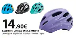 Kreo Brico e Casa Casco bici uomo/donna/bambino offerta