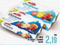 Al Discount Milk 0% grassi / cremoso offerta