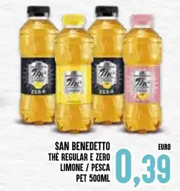 Al Discount San benedetto the regular e zero limone / pesca pet offerta