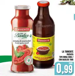 Al Discount La torrente passata tipo birra/ con basilico offerta