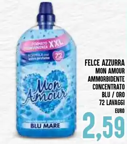 Al Discount Felce azzurra mon amour ammorbidente concentrato blu / oro offerta