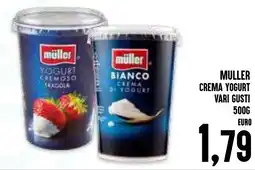 Al Discount Muller crema yogurt offerta