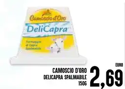 Al Discount Camoscio d'oro delicapra spalmabile offerta