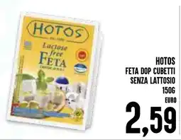 Al Discount Hotos feta dop cubetti senza lattosio offerta