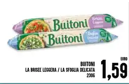 Al Discount Buitoni la brisee leggera / la sfoglia delicata offerta