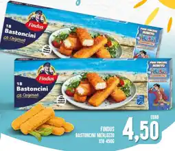 Al Discount Findus bastoncini merluzzo x18 offerta