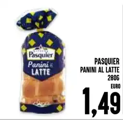 Al Discount Pasquier panini al latte offerta