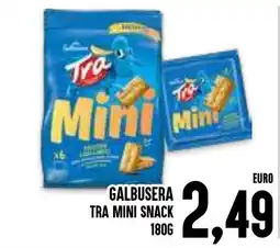 Al Discount Galbusera tra mini snack offerta