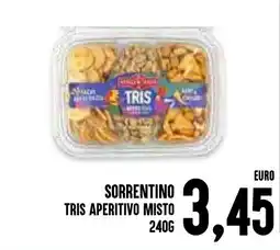 Al Discount Sorrentino tris aperitivo misto offerta