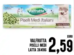 Al Discount Valfrutta piselli medi latta offerta