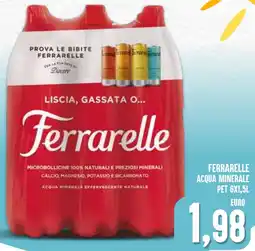Al Discount Ferrarelle acqua minerale pet offerta