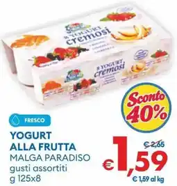 MD Discount Yogurt alla frutta MALGA PARADISO offerta