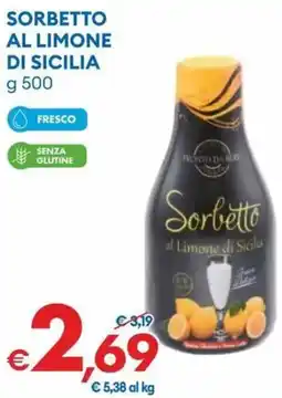 MD Discount Sorbetto al limone di sicilia offerta