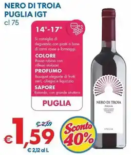 MD Discount Nero di troia puglia igt offerta