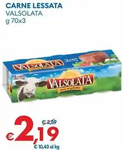 MD Discount Carne lessata VALSOLATA offerta