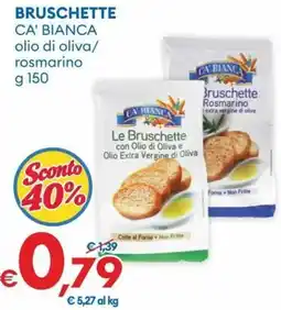 MD Discount Bruschette CA' BIANCA offerta