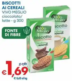 MD Discount Biscotti ai cereali VIVO MEGLIO offerta