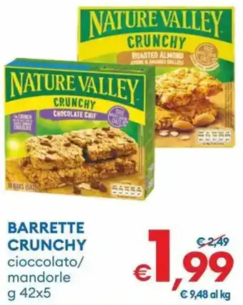 Barrette crunchy NATURE VALLEY