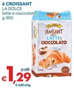 MD Discount 6 croissant LA DOLCE offerta