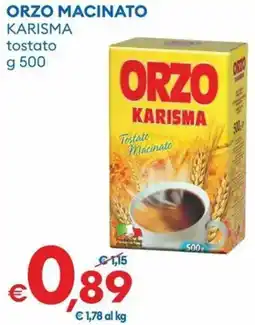 MD Discount Orzo macinato KARISMA offerta
