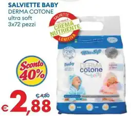 MD Discount Salviette baby DERMA COTONE offerta