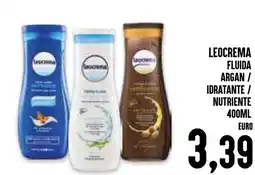Al Discount Leocrema fluida argan / idratante / nutriente offerta