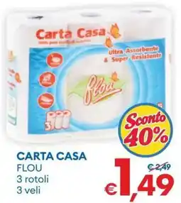 MD Discount Carta casa FLOU offerta