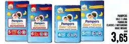 Al Discount Pampers sole e luna pannolini classici mutandino offerta