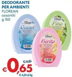 MD Discount Deodorante per ambienti FLOREAN offerta