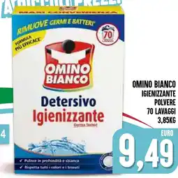 Al Discount Omino bianco igienizzante polvere offerta