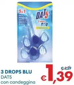 MD Discount 3 drops blu DAT5 offerta