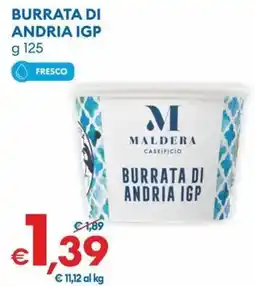 MD Discount Burrata di andria igp offerta