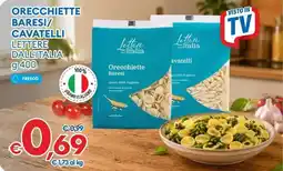 MD Discount Orecchiette baresi/ cavatelli LETTERE DALL'ITALIA offerta
