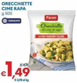 MD Discount Orecchiette cime rapa Paren offerta