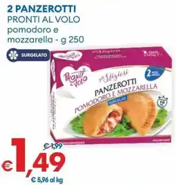 MD Discount 2 panzerotti PRONTI AL VOLO offerta