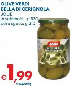 MD Discount Olive verdi bella di cerignola JOLIE offerta