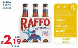 MD Discount Birra RAFFO offerta