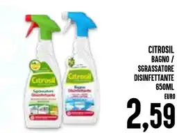 Al Discount Citrosil bagno / sgrassatore disinfettante offerta